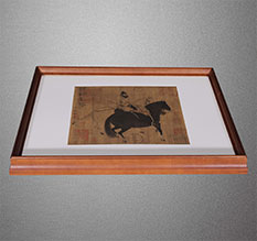 松溪书画装裱配框服务案例